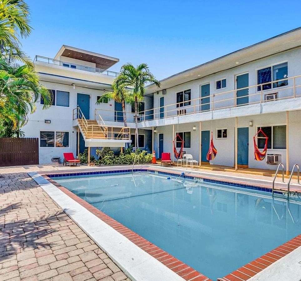 Christmas Retreat Walk To Dania Beach Pool Ngoại thất bức ảnh